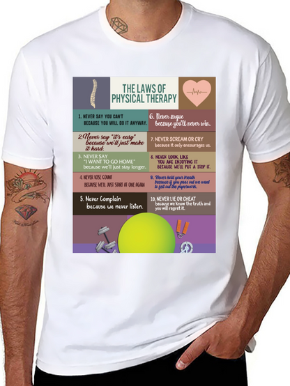 Physical Therapy Law T-Shirt - Funny Therapist Tee