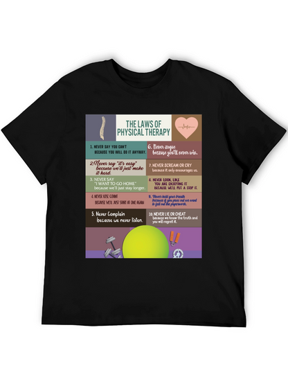Physical Therapy Law T-Shirt - Funny Therapist Tee