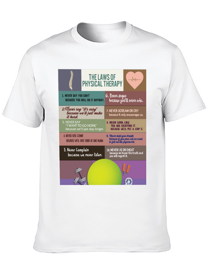 Physical Therapy Law T-Shirt - Funny Therapist Tee