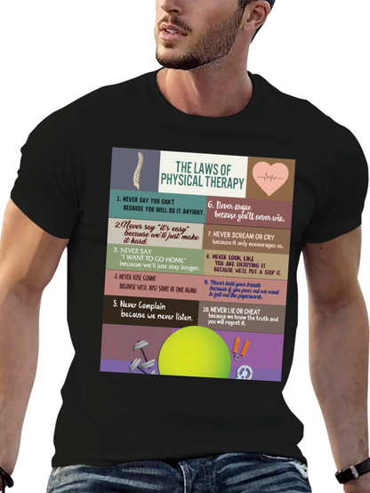 Physical Therapy Law T-Shirt - Funny Therapist Tee