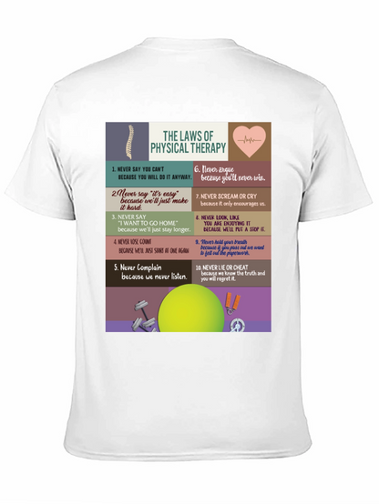 Physical Therapy Law T-Shirt - Funny Therapist Tee
