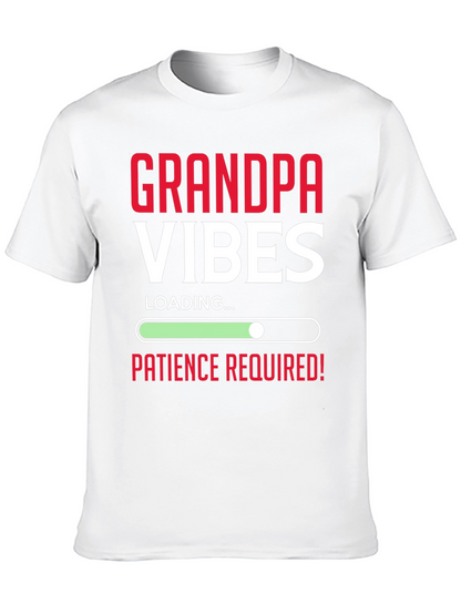 Grandpa Vibes Loading Graphic T-Shirt