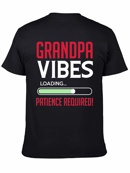 Grandpa Vibes Loading Graphic T-Shirt