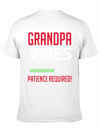Grandpa Vibes Loading Graphic T-Shirt