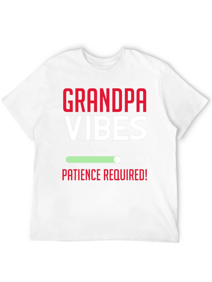 Grandpa Vibes Loading Graphic T-Shirt