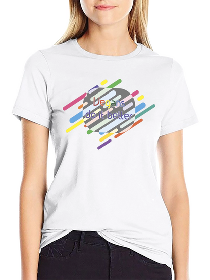 Vegans Do It Better Black Graphic Tee