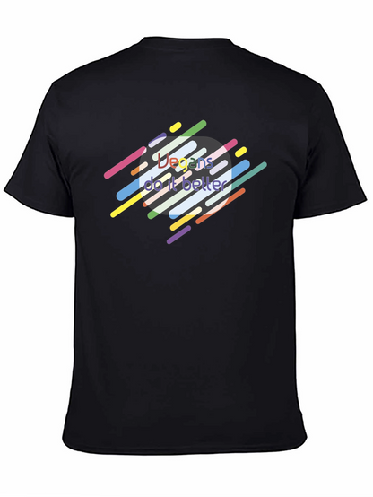 Vegans Do It Better Black Graphic Tee