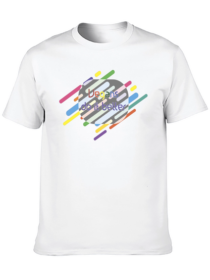 Vegans Do It Better Black Graphic Tee