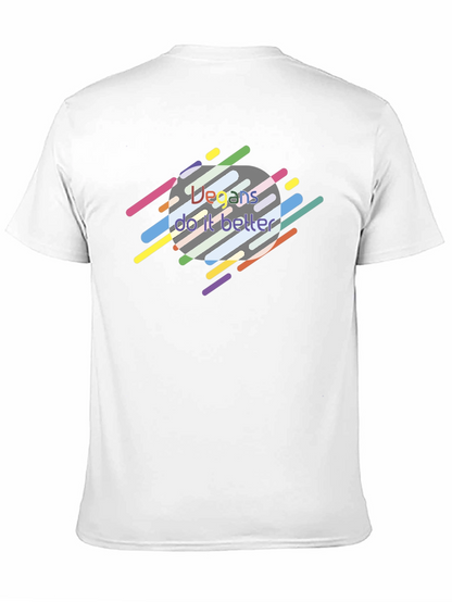 Vegans Do It Better Black Graphic Tee