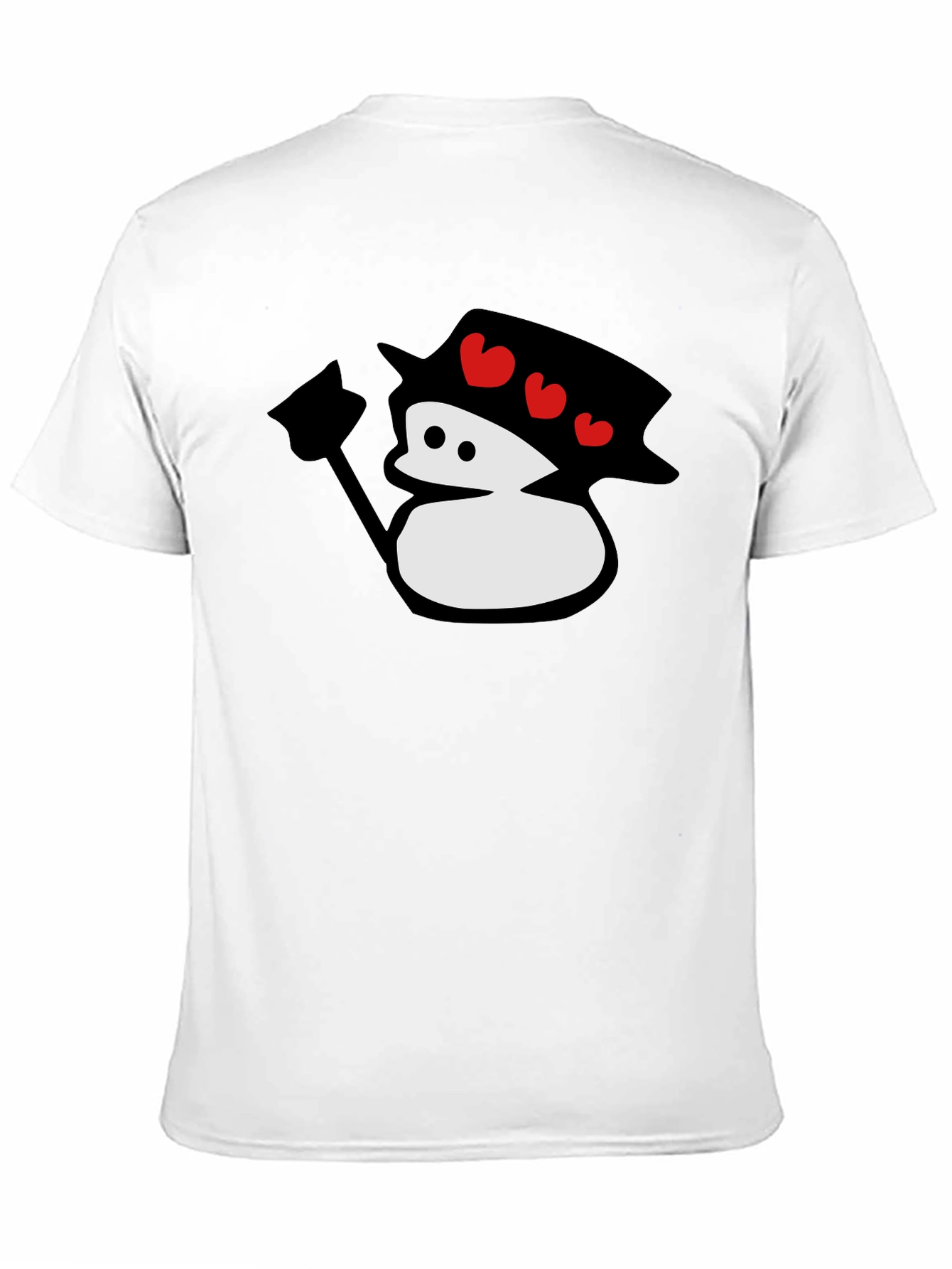 Cute Cartoon Snowman T-Shirt