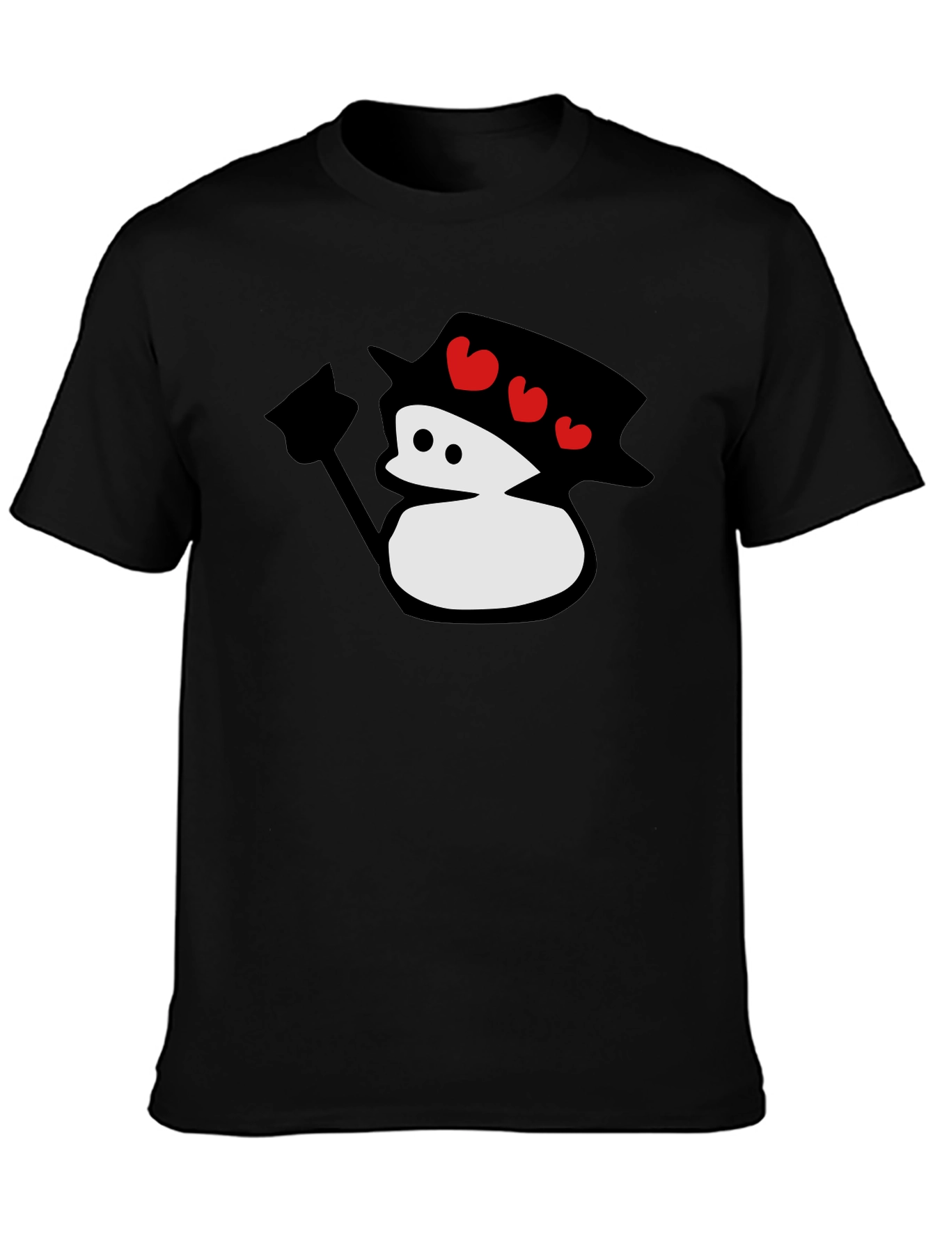 Cute Cartoon Snowman T-Shirt