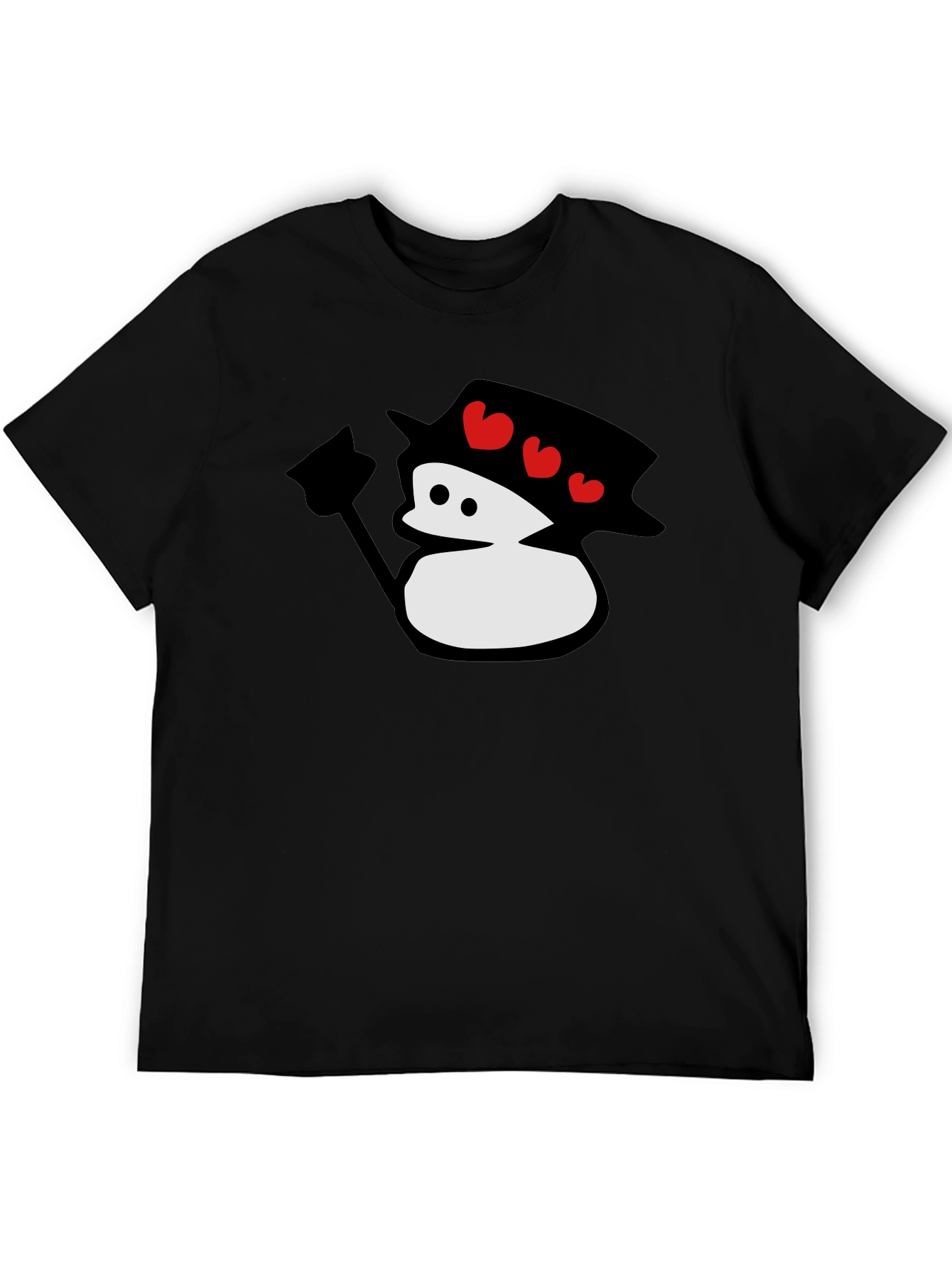 Cute Cartoon Snowman T-Shirt
