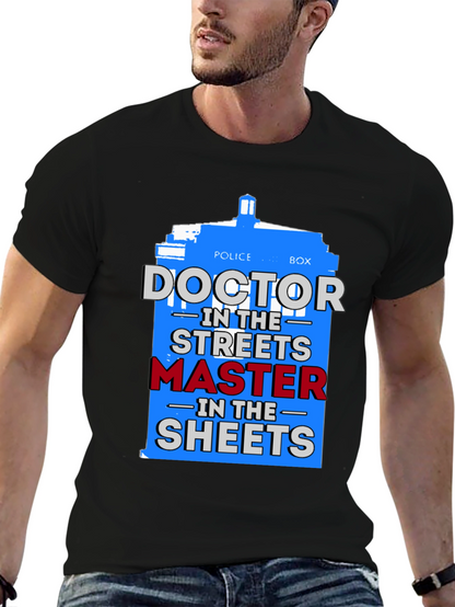 Doctor Who T-Shirt: Streets vs. Sheets