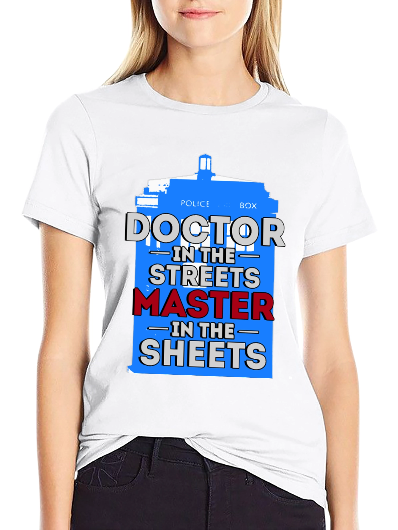 Doctor Who T-Shirt: Streets vs. Sheets