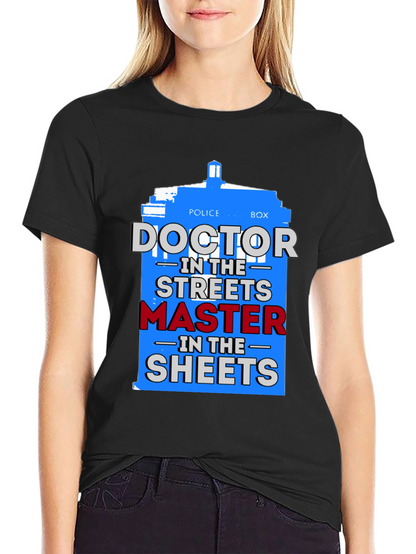 Doctor Who T-Shirt: Streets vs. Sheets