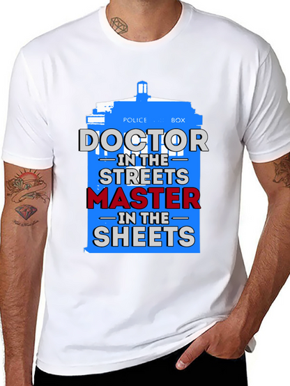 Doctor Who T-Shirt: Streets vs. Sheets