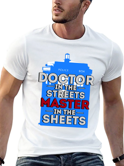 Doctor Who T-Shirt: Streets vs. Sheets