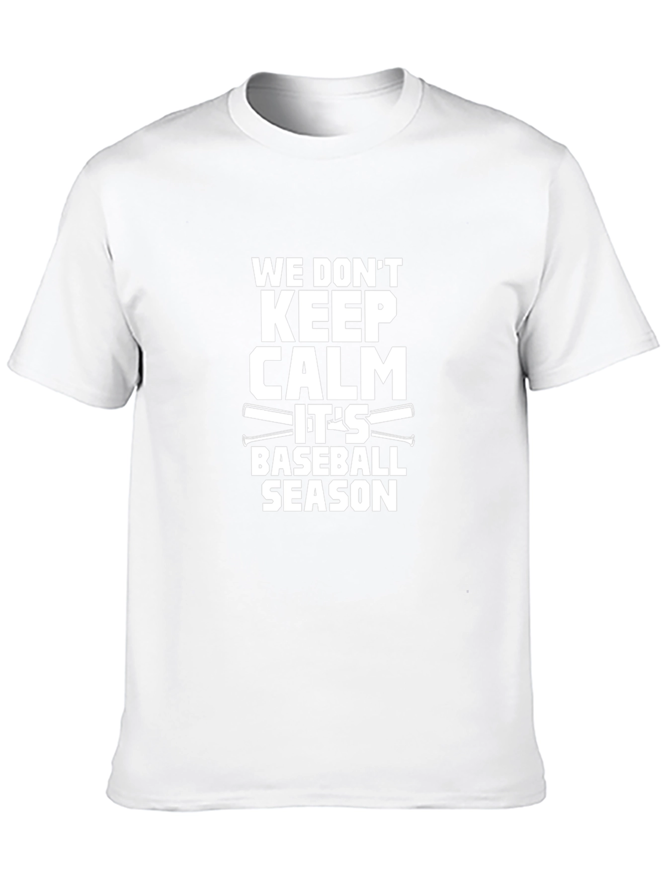 Baseball Season Graphic Tee - We Dont Keep Calm