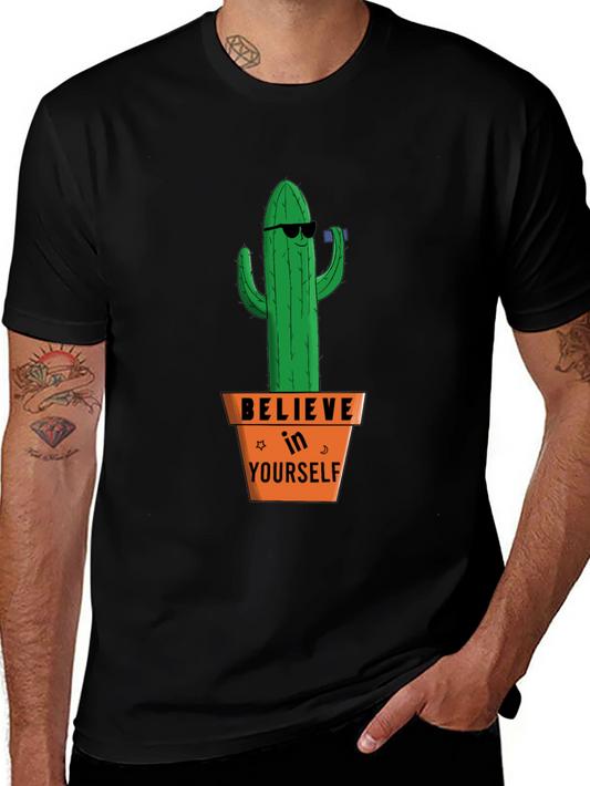 Believe in Yourself Cactus T-Shirt