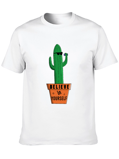 Believe in Yourself Cactus T-Shirt