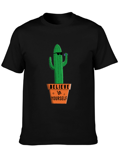 Believe in Yourself Cactus T-Shirt