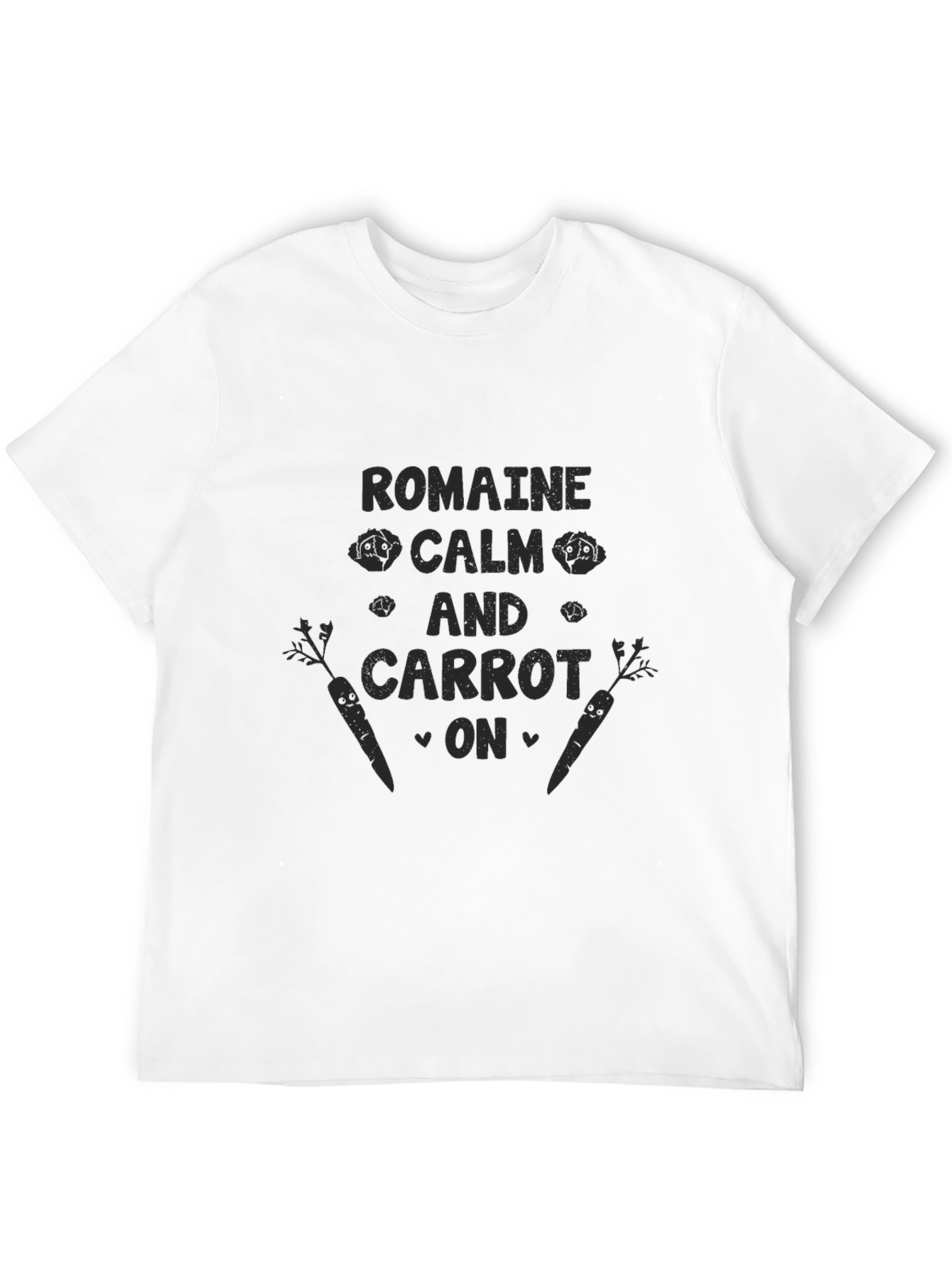 Romaine Calm and Carrot On T-Shirt