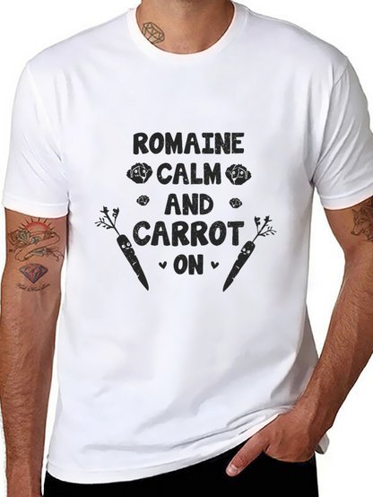 Romaine Calm and Carrot On T-Shirt
