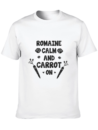 Romaine Calm and Carrot On T-Shirt