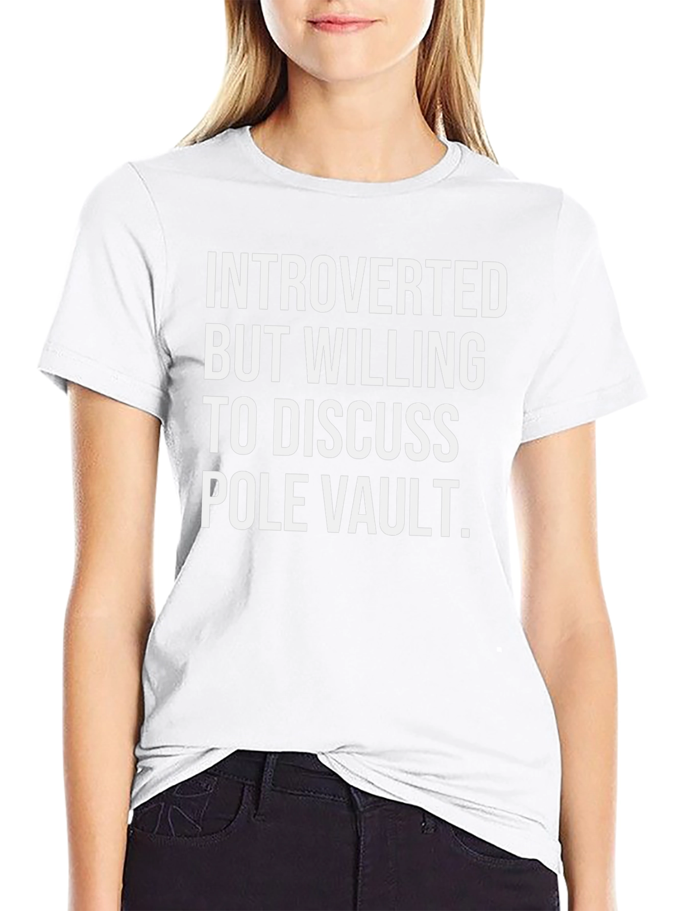 Introverted Pole Vault T-Shirt