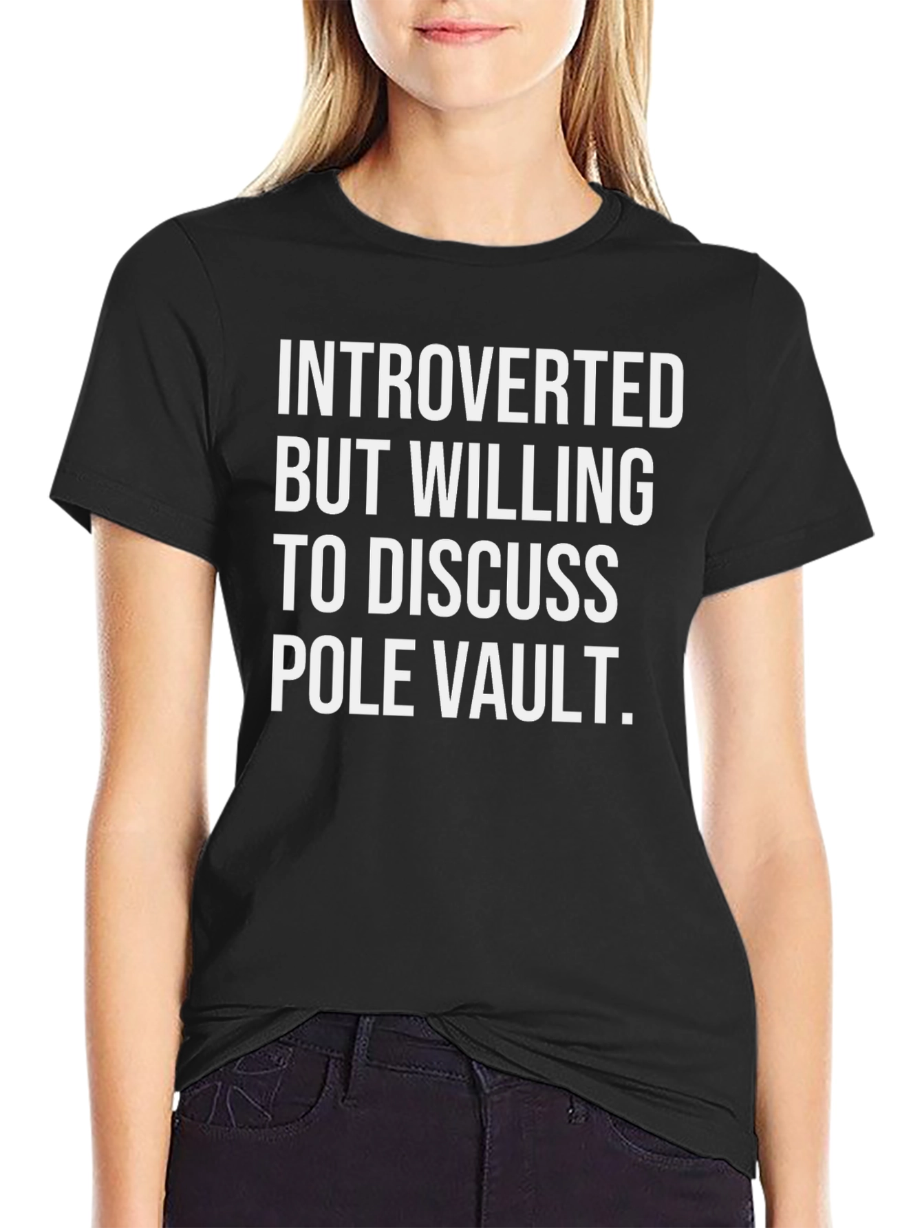 Introverted Pole Vault T-Shirt