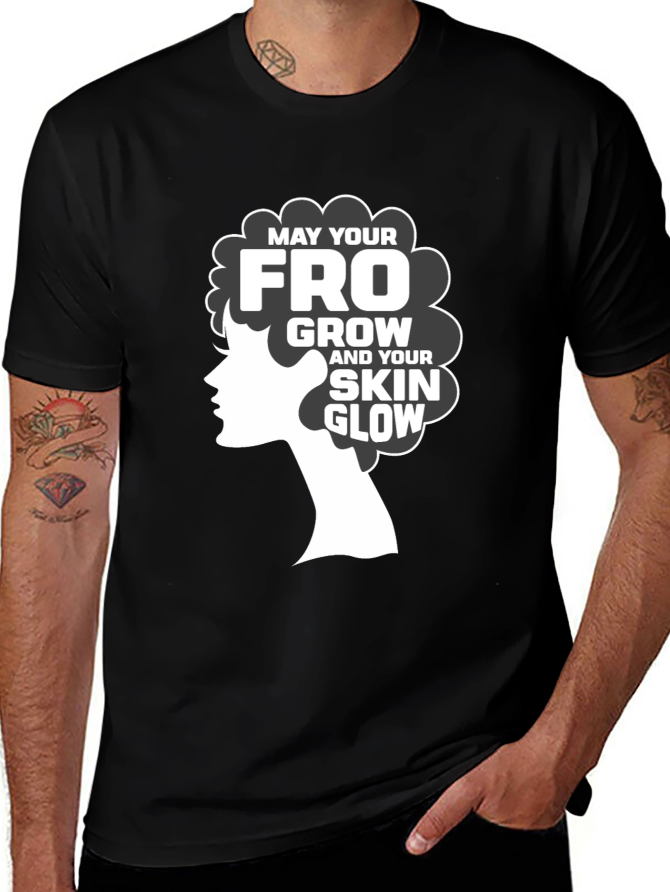 Fro Grow Skin Glow Graphic Tee