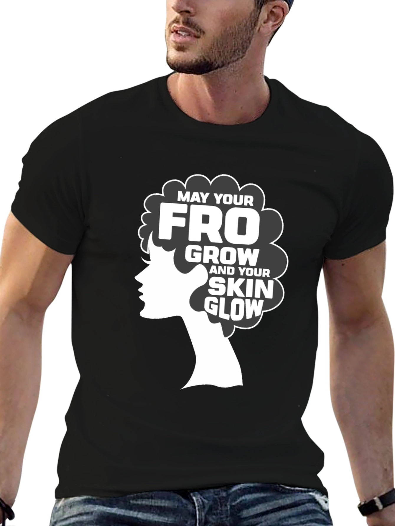 Fro Grow Skin Glow Graphic Tee