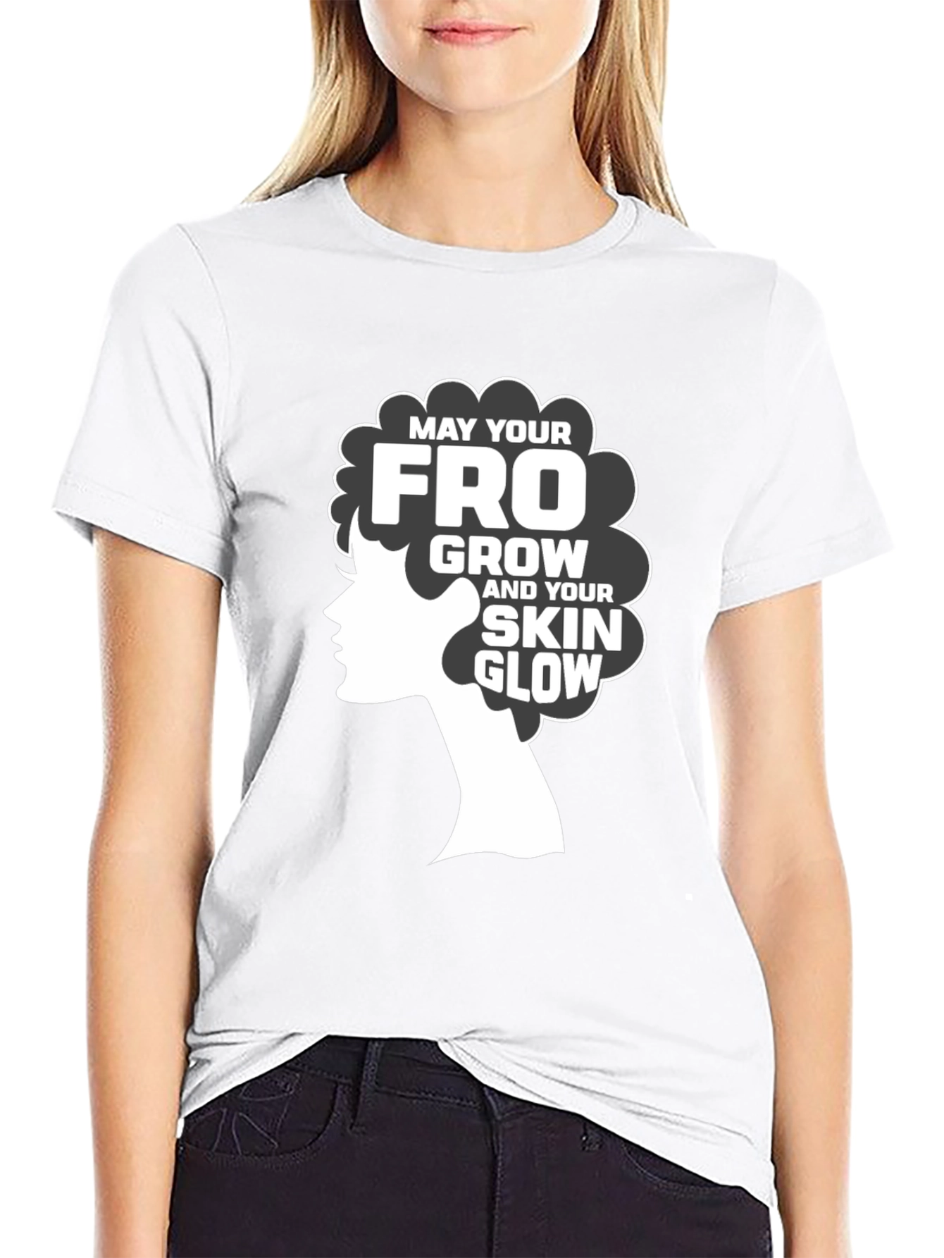 Fro Grow Skin Glow Graphic Tee