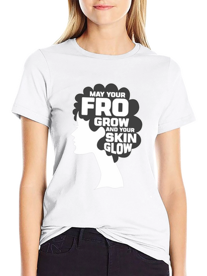 Fro Grow Skin Glow Graphic Tee