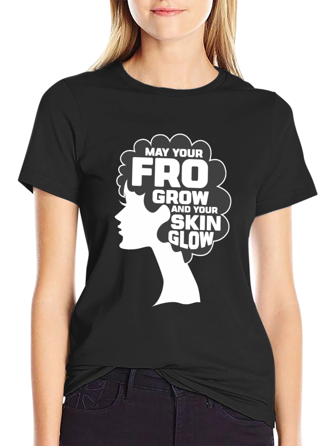 Fro Grow Skin Glow Graphic Tee