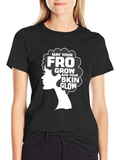 Fro Grow Skin Glow Graphic Tee