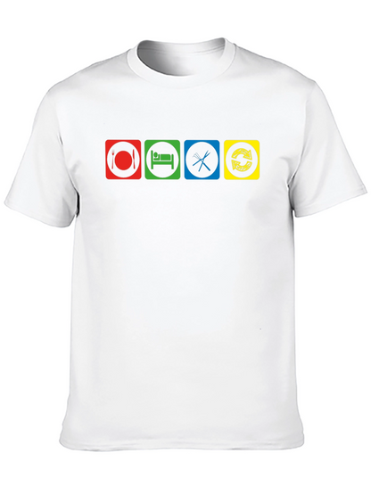 Eat Sleep Code Repeat Black T-Shirt