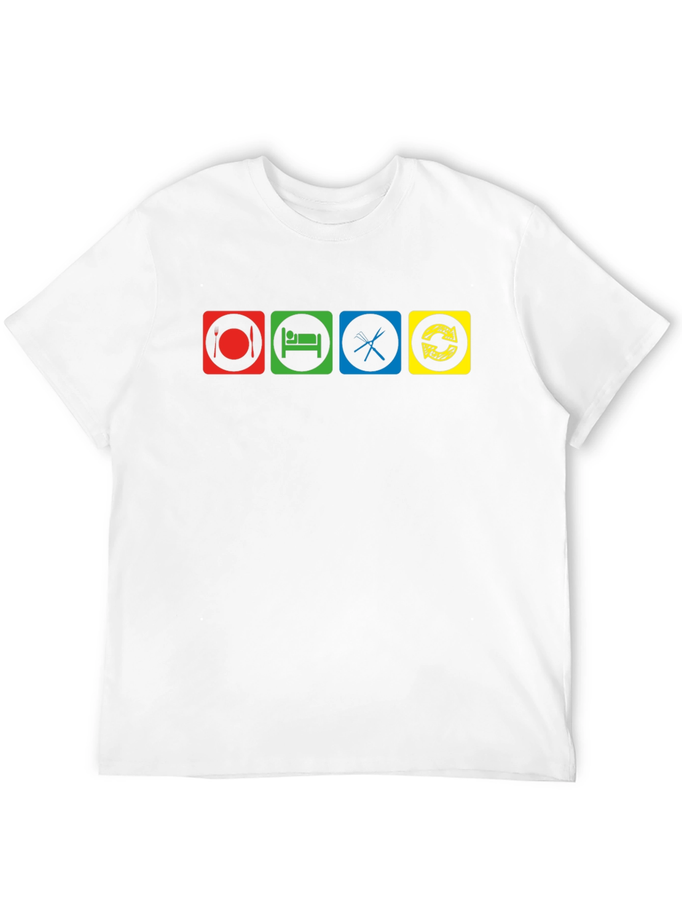 Eat Sleep Code Repeat Black T-Shirt