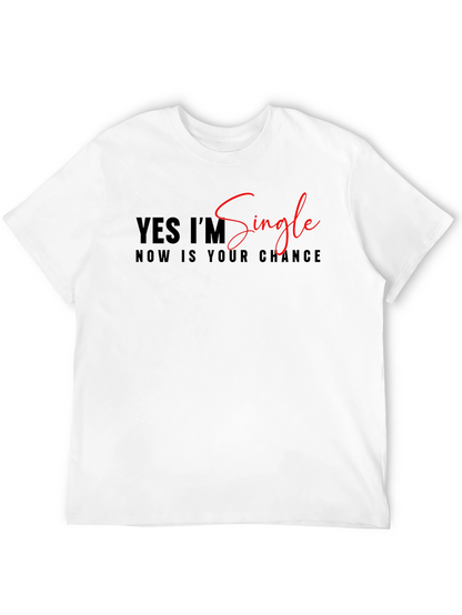 Single and Ready T-Shirt Black