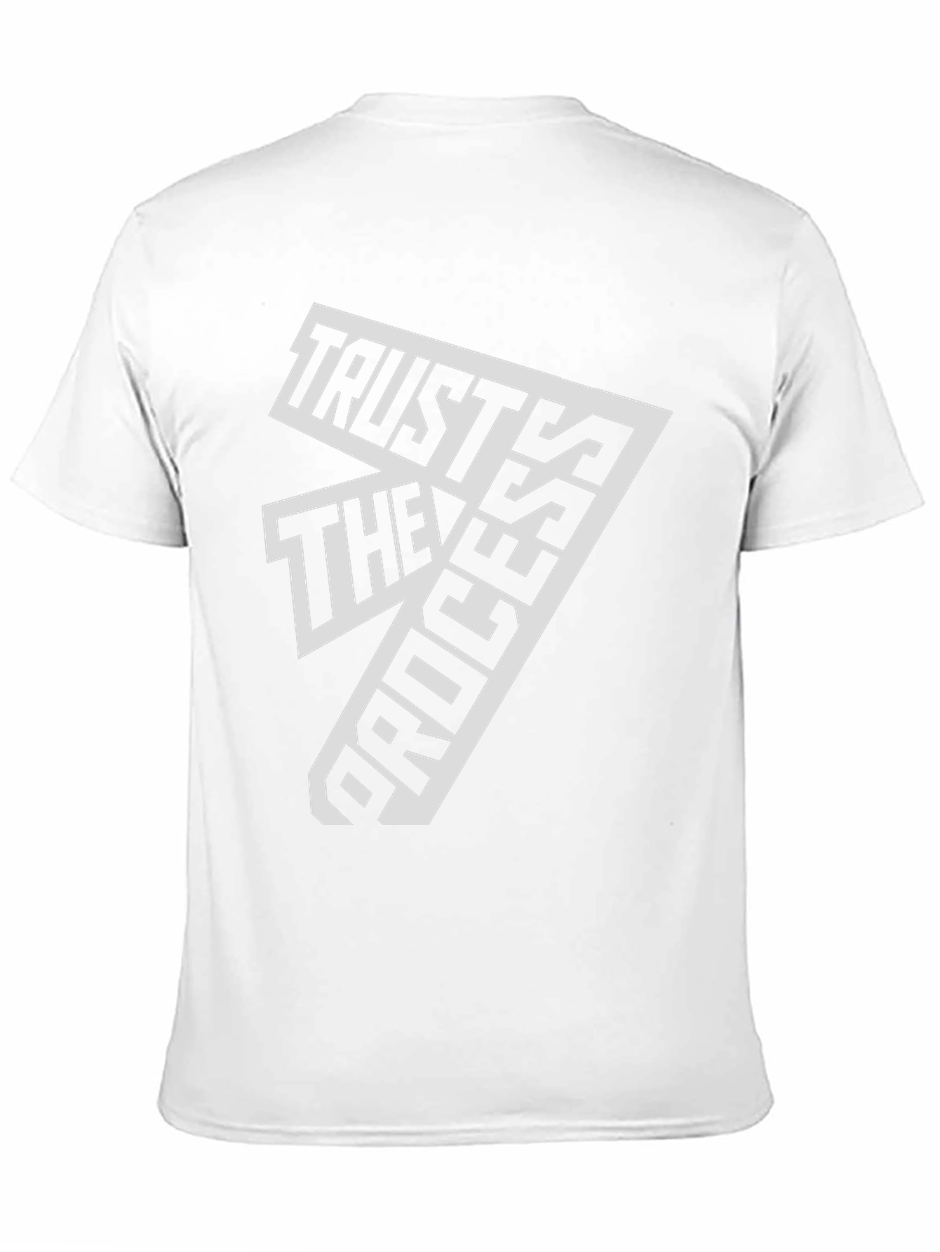Trust The Process Black Graphic Tee