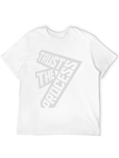 Trust The Process Black Graphic Tee