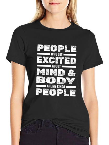 Mind & Body People Graphic T-Shirt