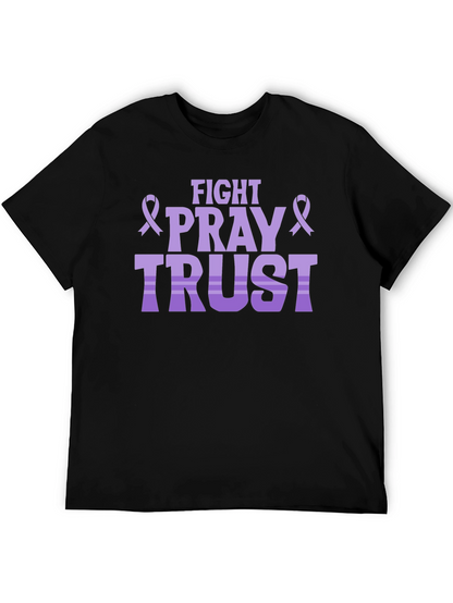 Fight Pray Trust T-Shirt: Faith & Strength