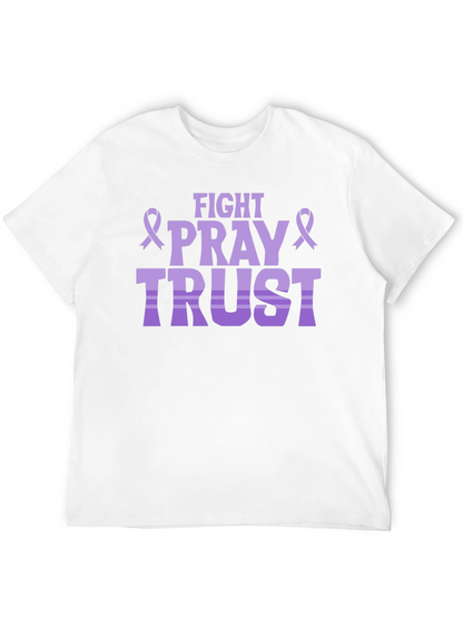 Fight Pray Trust T-Shirt: Faith & Strength
