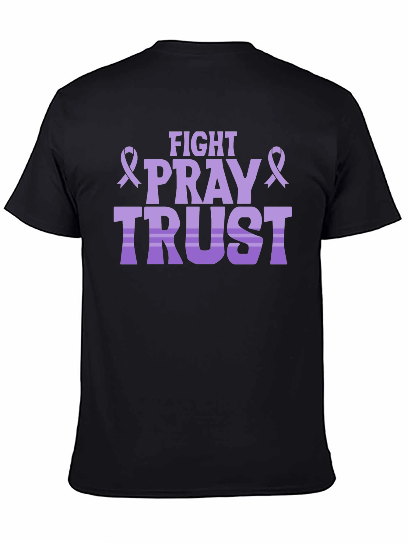 Fight Pray Trust T-Shirt: Faith & Strength