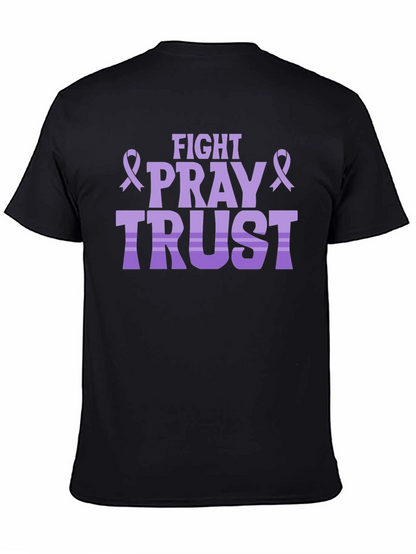Fight Pray Trust T-Shirt: Faith & Strength