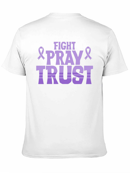 Fight Pray Trust T-Shirt: Faith & Strength