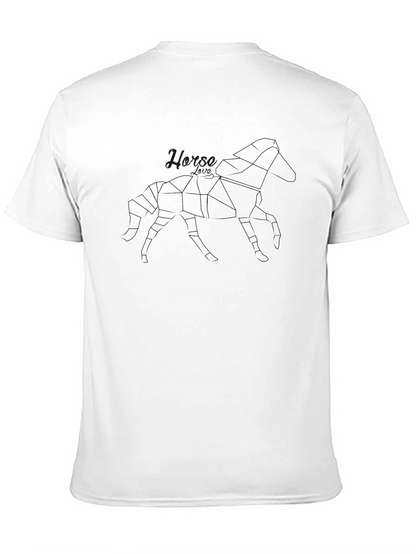 Mens Solid Black Short Sleeve T-Shirt