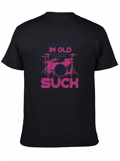 Funny Drummer Old Age T-Shirt