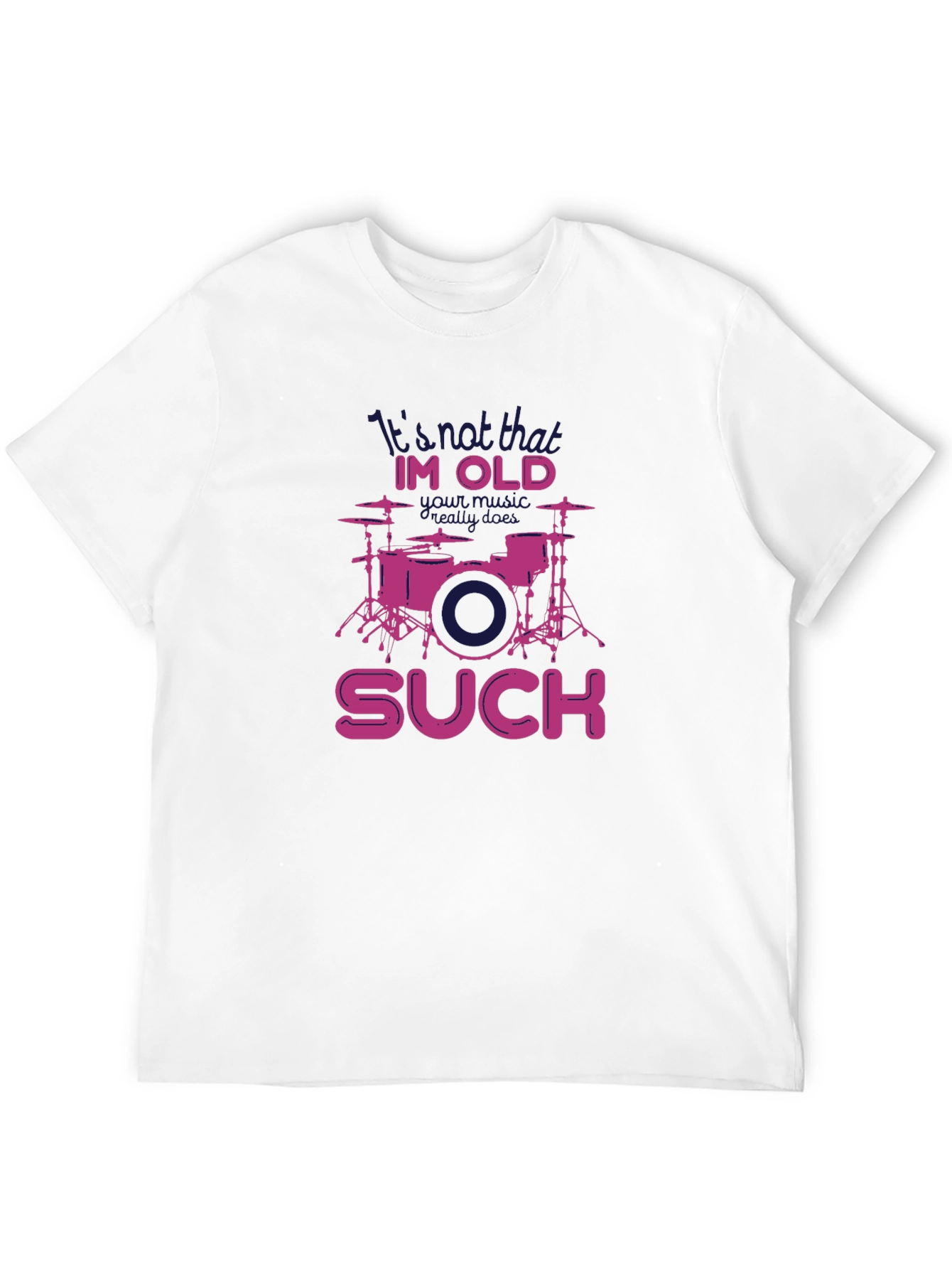 Funny Drummer Old Age T-Shirt